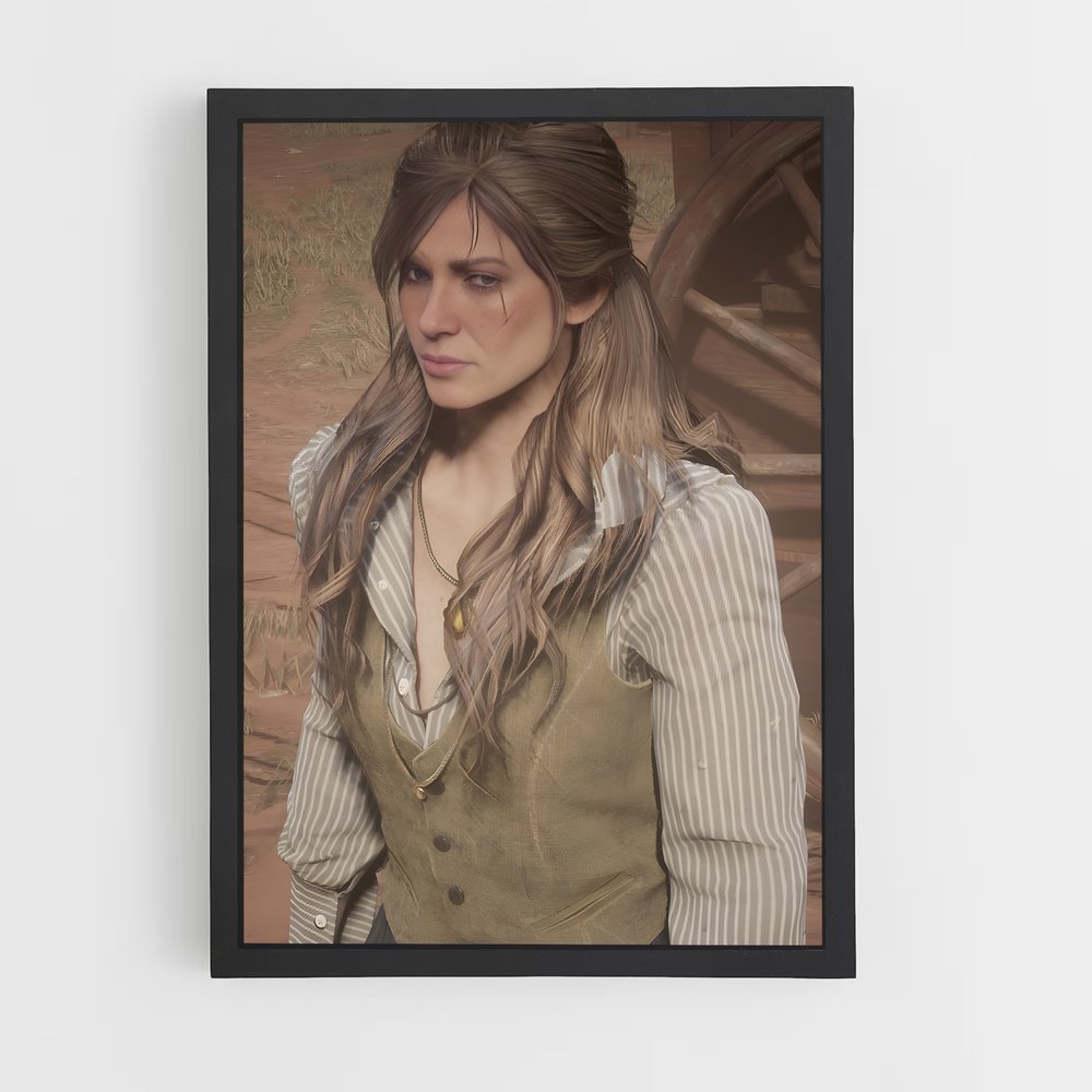 Poster Sadie, l'Indomptable – affiche Red Dead Redemption (vue 2)